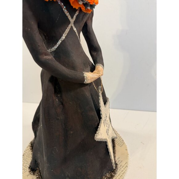 Dee Foust for Bethany Lowe Halloween Trick Or Treat Party Witch 18" Tall - Picture 8 of 12